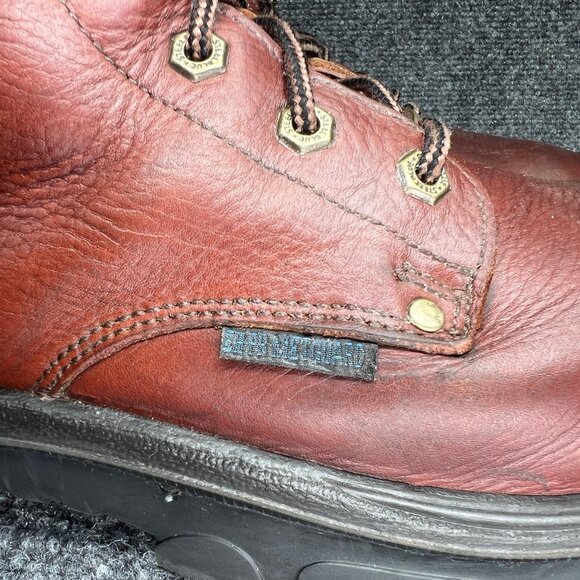 Steel Blue Argyle Met Bump 6" Waterproof MG Steel Toe Side Zipper Work Boots - Picture 2 of 15